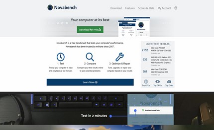 novabench best results