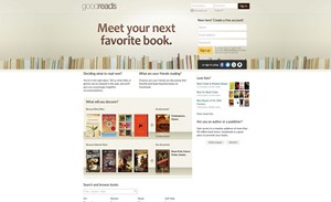 screenshot at goodreads