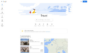 screenshot at google-travel