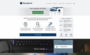 screenshot at novabench