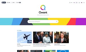 screenshot at qwant