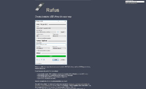 screenshot at rufus